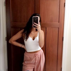 white tank top from AERO